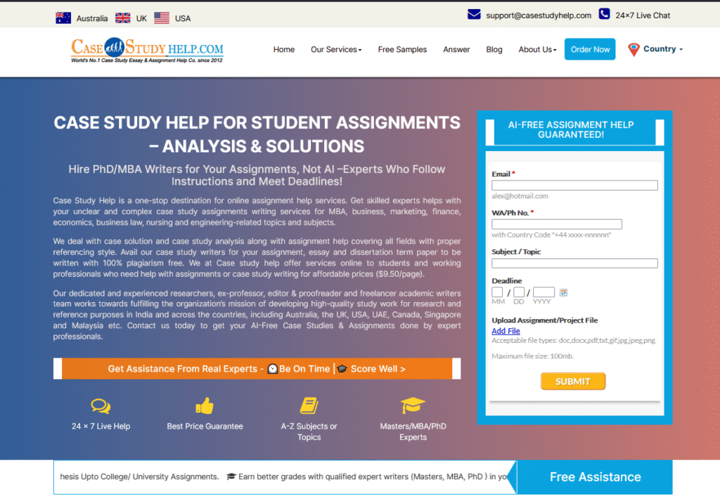 5 Best Assignment Help Websites in 2025-2026